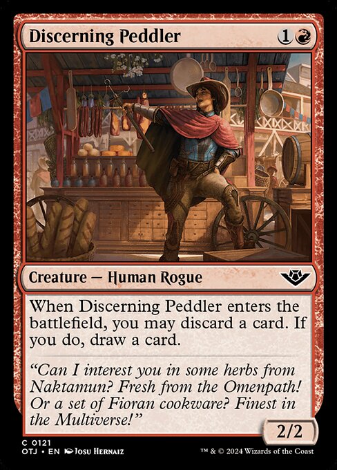 Discerning Peddler (OTJ 121)