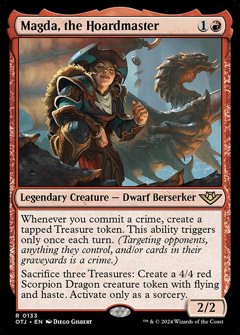 Magda, the Hoardmaster (OTJ 133)