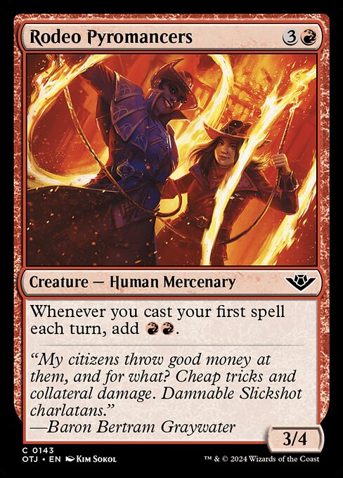 Rodeo Pyromancers (OTJ 143)