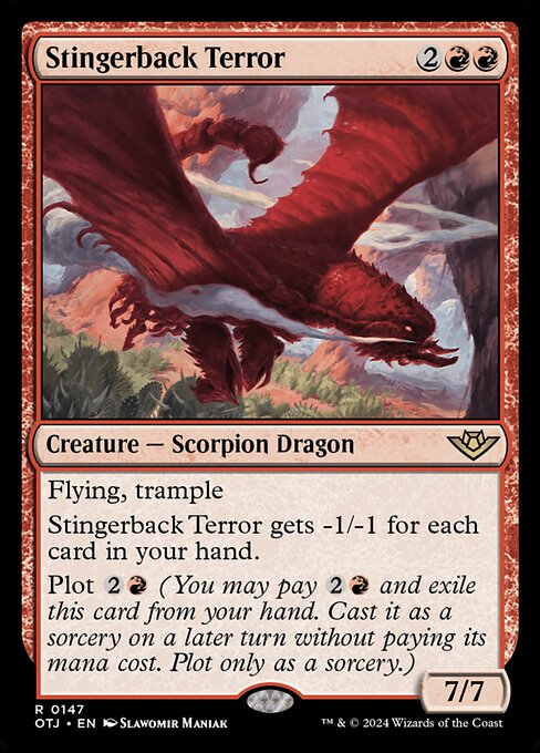 Stingerback Terror (OTJ 147)