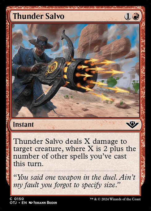 Thunder Salvo (OTJ 150)