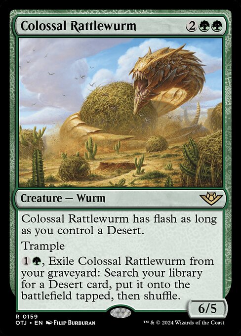 Colossal Rattlewurm (OTJ 159)