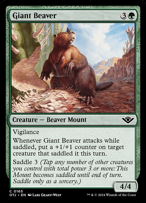 Giant Beaver (OTJ 165)