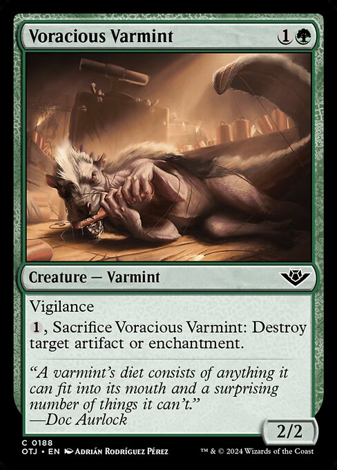 Voracious Varmint (OTJ 188)