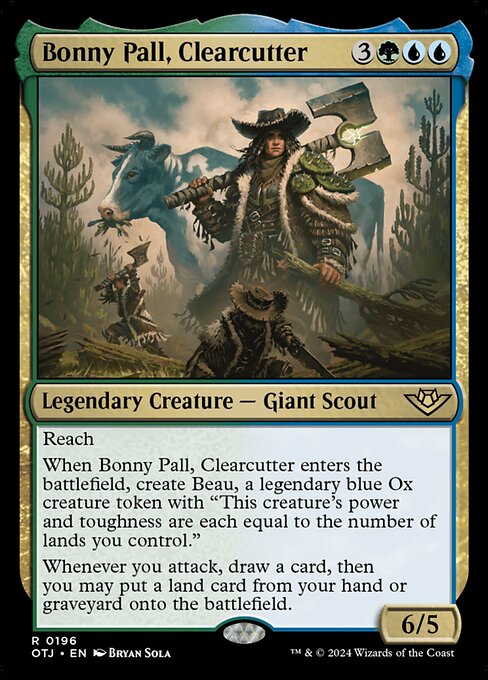 Bonny Pall, Clearcutter (OTJ 196)