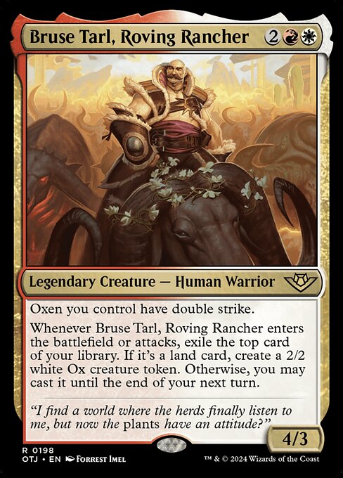 Bruse Tarl, Roving Rancher (OTJ 198)