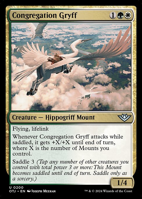Congregation Gryff (OTJ 200)
