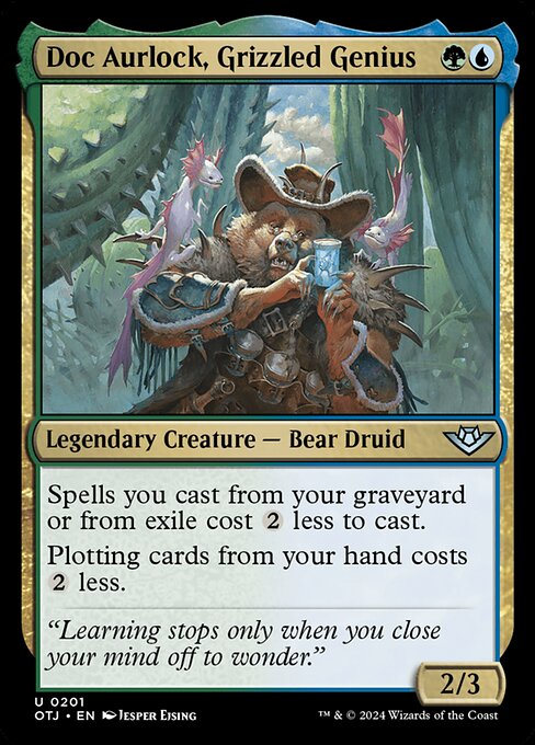 Doc Aurlock, Grizzled Genius (OTJ 201)