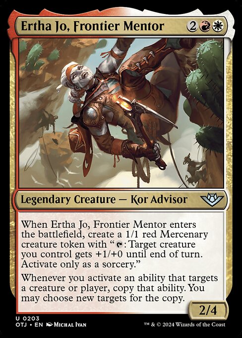 Ertha Jo, Frontier Mentor (OTJ 203)
