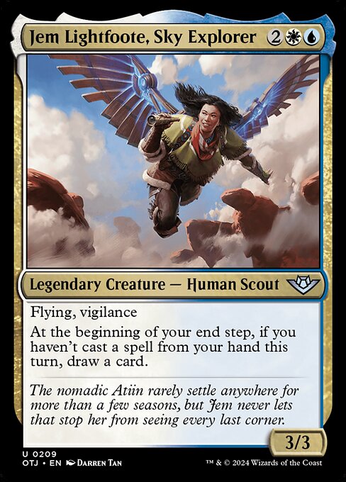 Jem Lightfoote, Sky Explorer (OTJ 209)