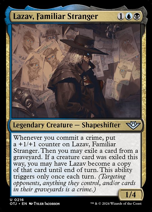 Lazav, Familiar Stranger (OTJ 216)