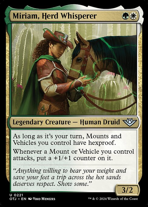 Miriam, Herd Whisperer (OTJ 221)