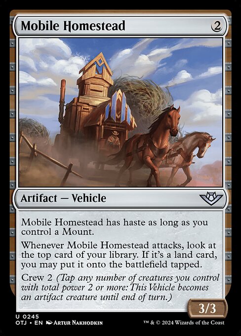 Mobile Homestead (OTJ 245)