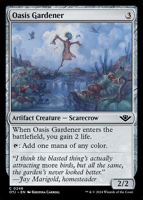 Oasis Gardener (OTJ 246)