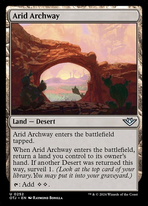 Arid Archway (OTJ 252)