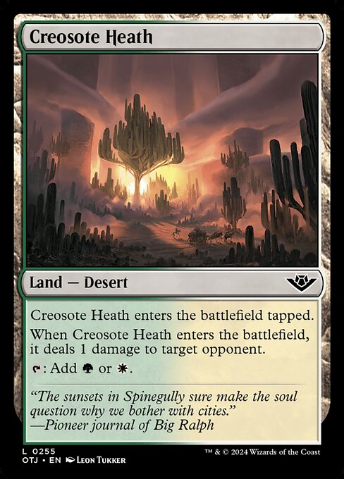 Creosote Heath (OTJ 255)