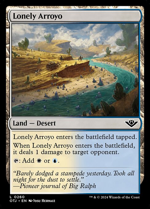 Lonely Arroyo (OTJ 260)