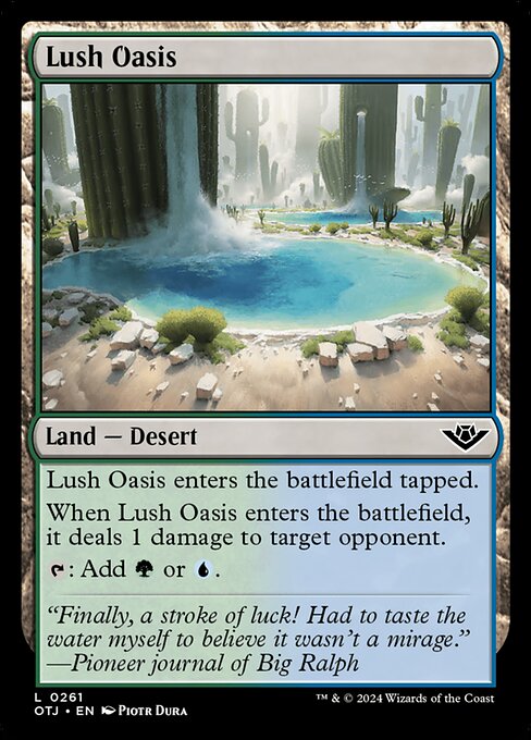 Lush Oasis (OTJ 261)