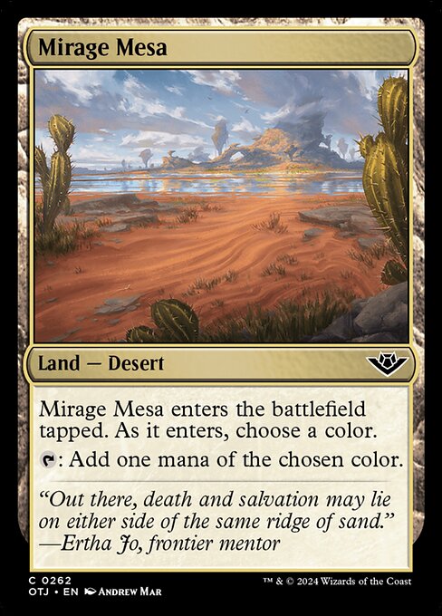 Mirage Mesa (OTJ 262)