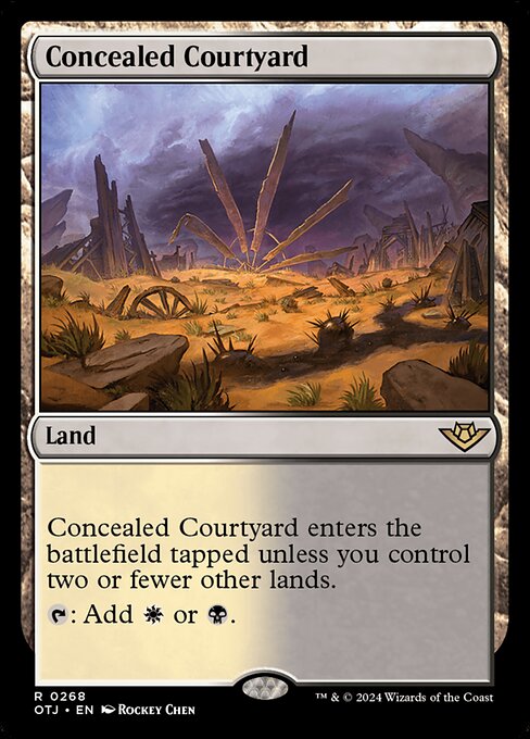 Concealed Courtyard (OTJ 268)