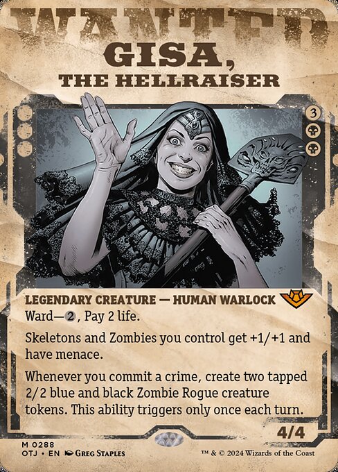 Gisa, the Hellraiser (OTJ 288)