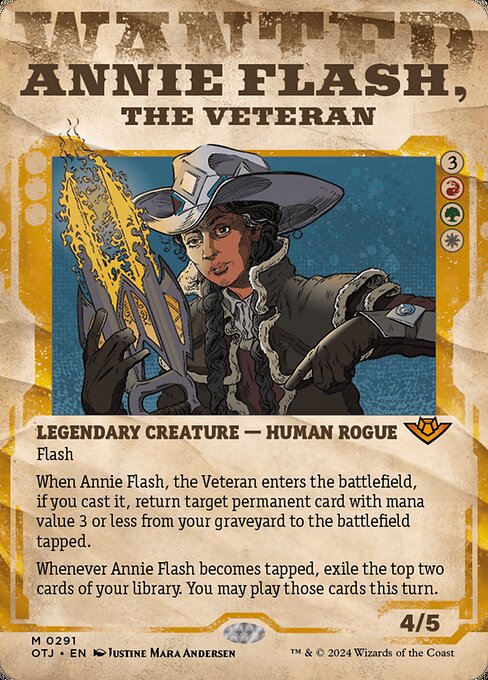 Annie Flash, the Veteran (OTJ 291)