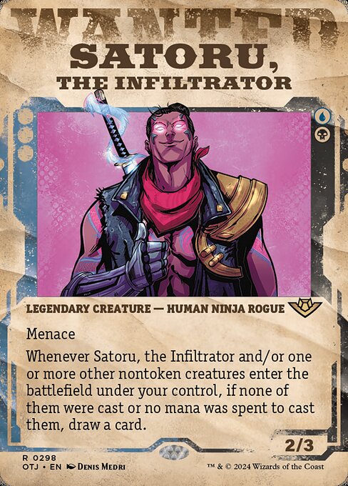 Satoru, the Infiltrator (OTJ 298)