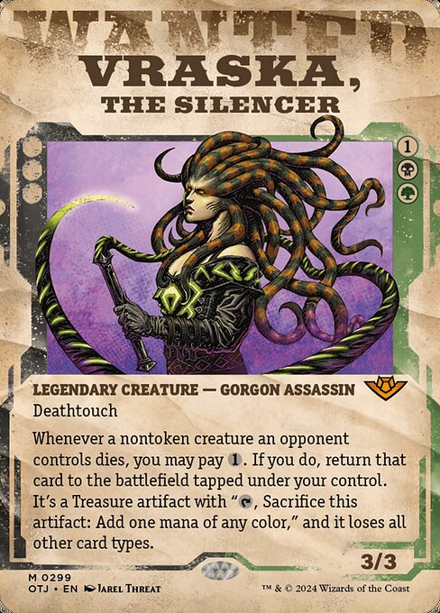 Vraska, the Silencer (OTJ 299)