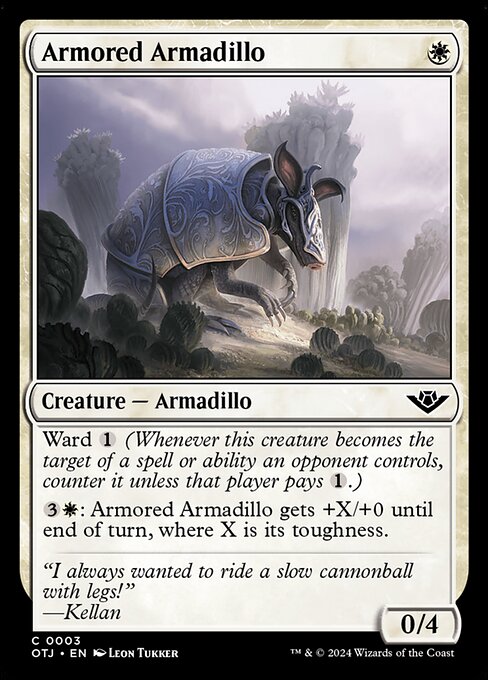 Armored Armadillo (OTJ 3)