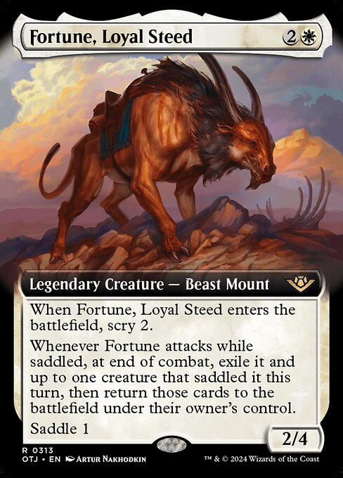 Fortune, Loyal Steed (OTJ 313)