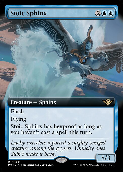 Stoic Sphinx (OTJ 322)