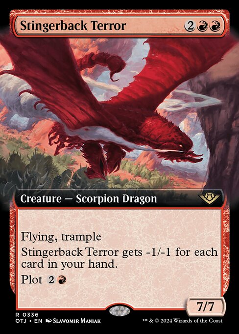Stingerback Terror (OTJ 336)