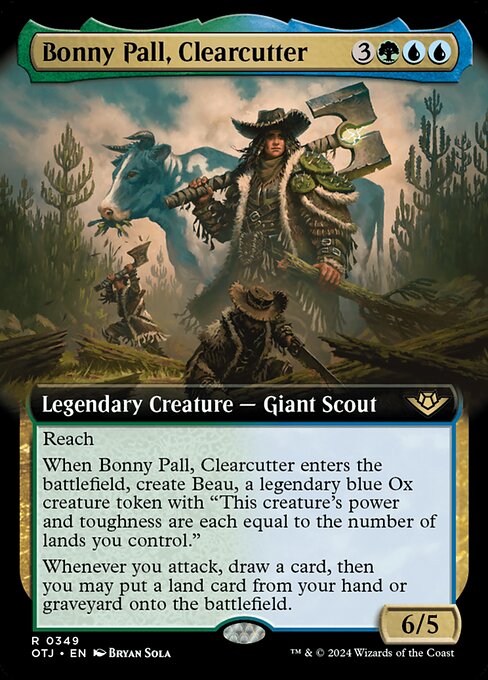 Bonny Pall, Clearcutter (OTJ 349)