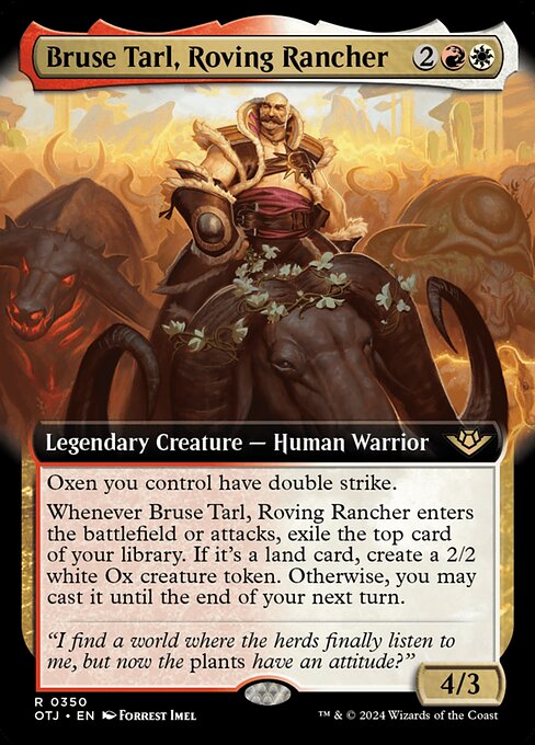 Bruse Tarl, Roving Rancher (OTJ 350)
