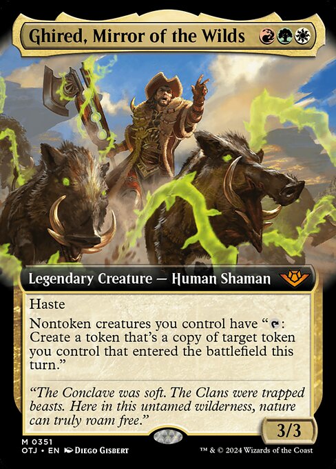 Ghired, Mirror of the Wilds (OTJ 351)