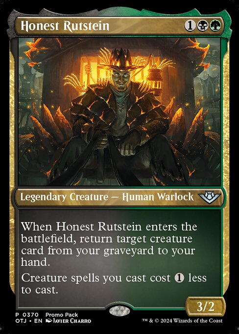 Honest Rutstein (OTJ 370)