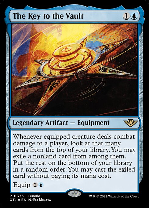 The Key to the Vault (OTJ 373)
