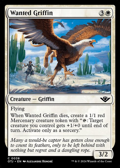 Wanted Griffin (OTJ 38)