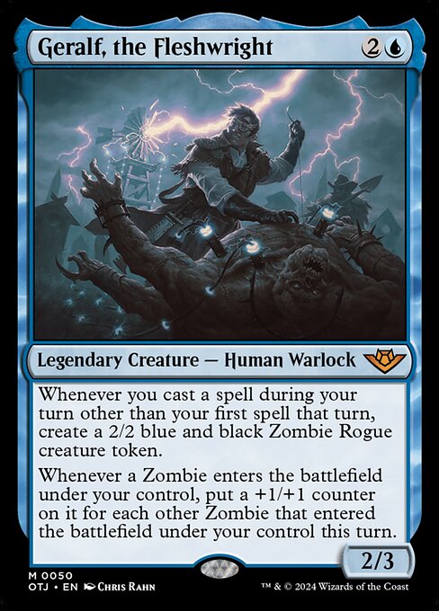Geralf, the Fleshwright (OTJ 50)