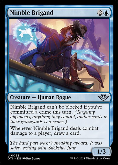 Nimble Brigand (OTJ 58)