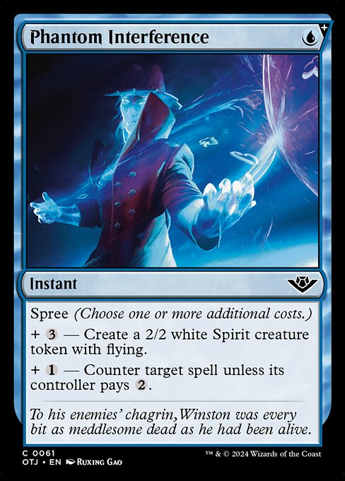 Phantom Interference (OTJ 61)