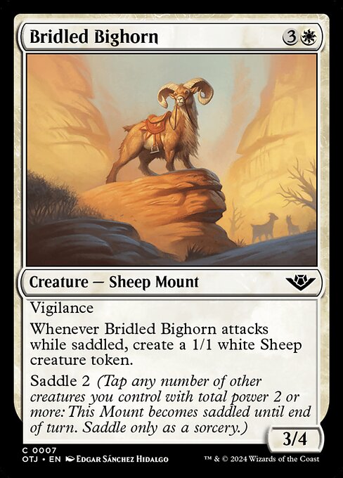 Bridled Bighorn (OTJ 7)