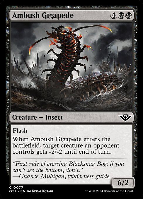 Ambush Gigapede (OTJ 77)