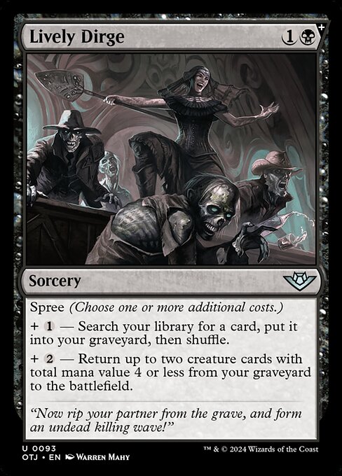 Lively Dirge (OTJ 93)