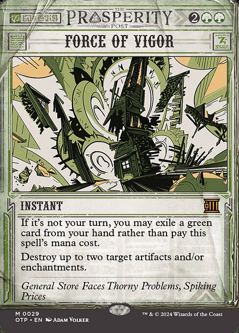 Force of Vigor (OTP 29)