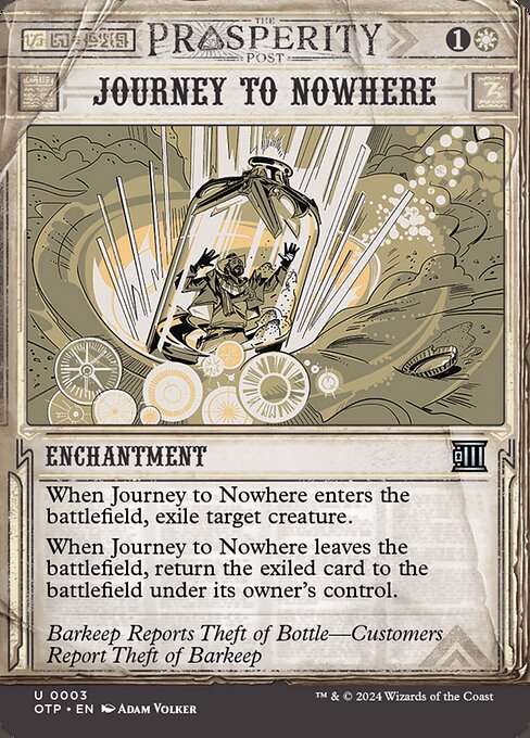 Journey to Nowhere (OTP 3)