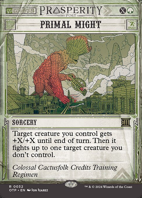 Primal Might (OTP 32)