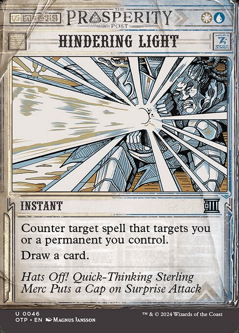 Hindering Light (OTP 46)