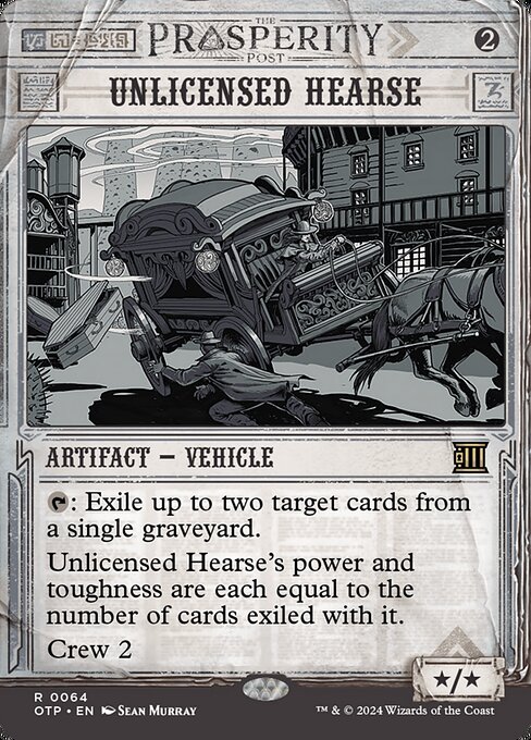 Unlicensed Hearse (OTP 64)