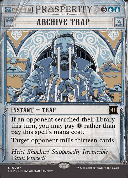 Archive Trap (OTP 7)